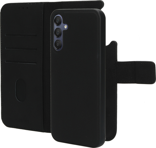 Mobiparts Leather 2 in 1 Wallet Case Samsung Galaxy A15 Black (Galaxy A15 5G) zwart