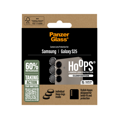 PANZERGLASS HOOPS LENS PROTECTOR - CLEAR, afbeelding 3