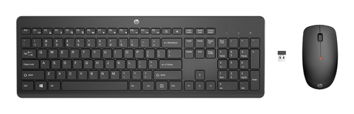 Zestaw bezprzewodowy myszy i klawiatury HP 230 - czarny 18H24AA