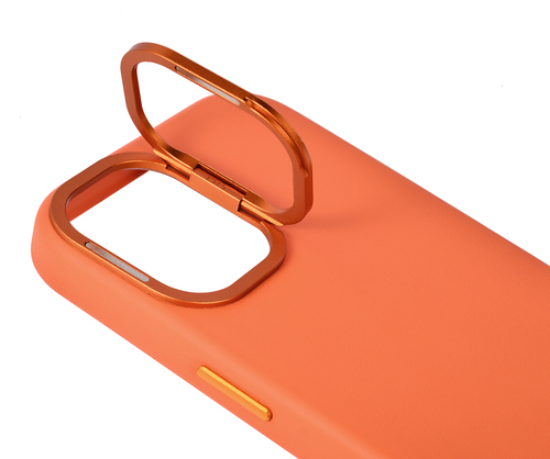 GRE8T GRS Vegan Leather, Orange iPhone17 Retail – image 6
