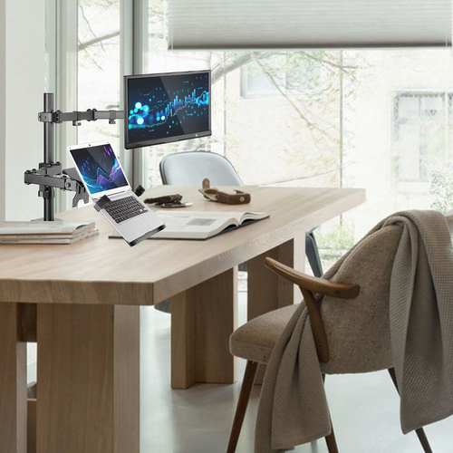 ACT AC8305 Monitorhalterung 1 Bildschirm mit Laptophalterung – Foto 6 von 6