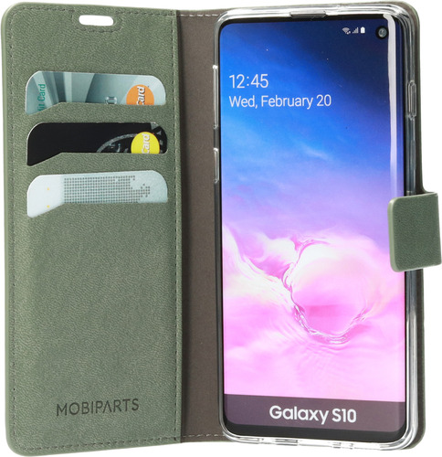 Mobiparts Classic Wallet Case Galaxy S10 Stone Green – image 7