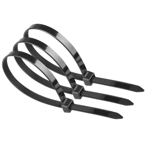 Microconnect CABLETIE6 presilla Brida tipo escalera Negro 100 pieza s
