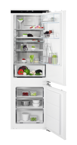 AEG Series 8000 SCE818E8MF холодильник с морозильной камерой Встроенный 244 L Белый