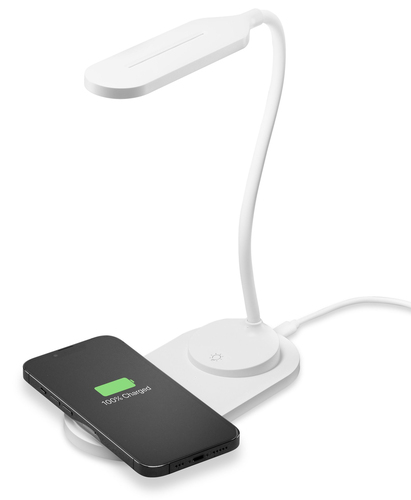 Cellularline Lume Wireless Смартфон Белый Кабель переменного тока Беспроводная зарядка Для помещений