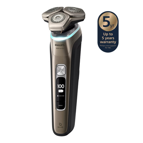 Philips SHAVER Series 9000 S9979/77 men's shaver Rotation shaver Trimmer Black, Gold
