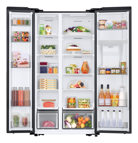 Samsung Bespoke AI Side-By-Side Refrigerator Series 7 SpaceMax 578L Black 578 L - image 2