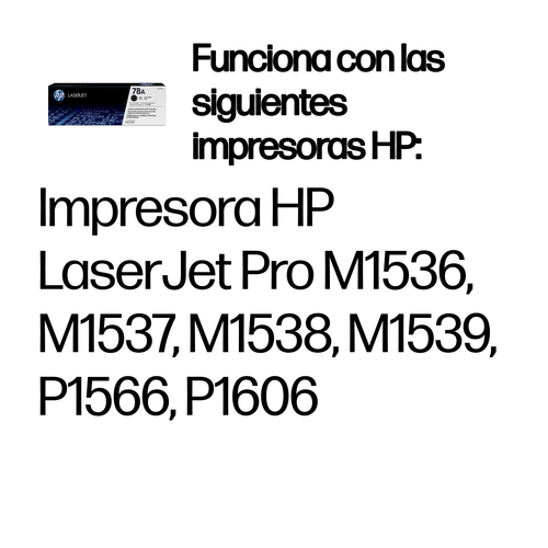 Tóner HP 78A