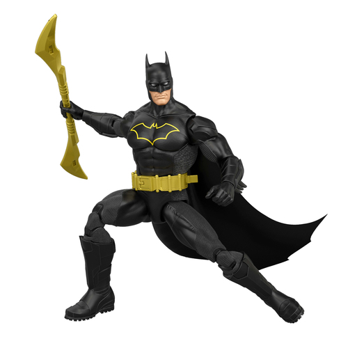 Mattel Figura de acción de Batman con traje de sigilo de la serie 2 de DC Premier de 16,5 cm, 22 articulaciones y capa