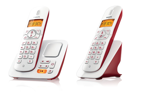 Philips BeNear Cordless phone with answering machine CD1862R/FR