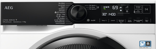 AEG Series 6000 LFR7394O4Q lavadora Carga frontal 9 kg 1351 RPM Blanco