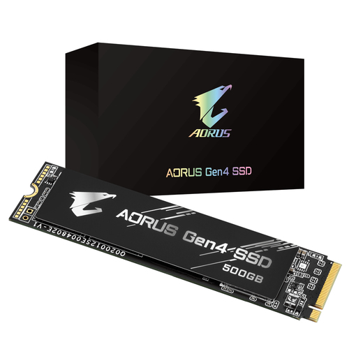 GIGABYTE GP-AG4500G внутренний твердотельный накопитель 500 GB M.2 PCI Express 4.0 NVMe 3D TLC NAND