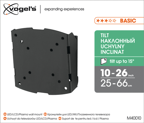 Vogel's M40010 TILT WALL MOUNT 10-26 INCH – image 3