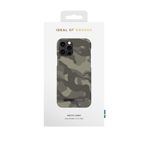 iDeal of Sweden Printed Case iPhone 12/12P Matte Camo – image 1