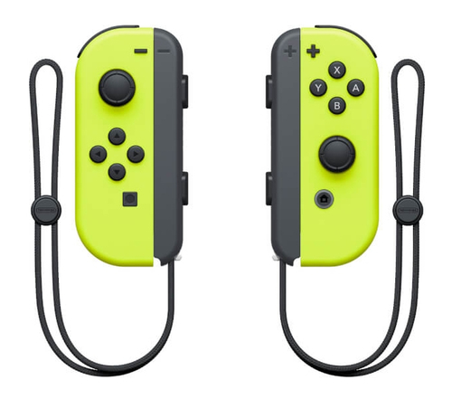 Nintendo Switch Neon Yellow Joy-Con Controller Set