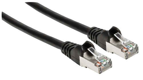 Intellinet Cable de Red Cat6a S/FTP, 30 cm, Negro imagen 2