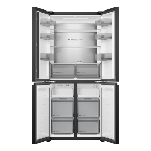 Haier HCR58S18DNMB side-by-side refrigerator Freestanding – image 3