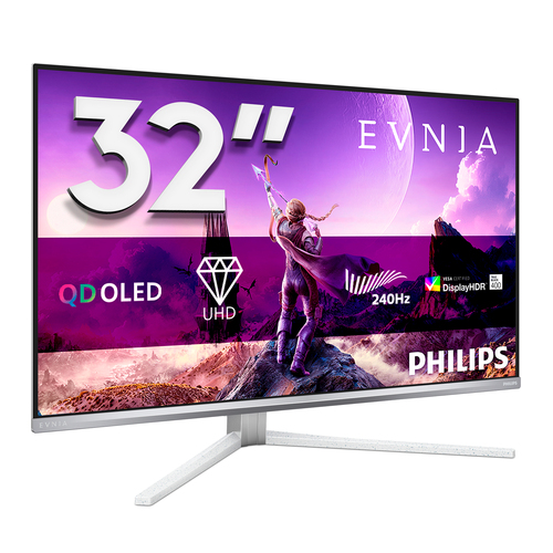 Philips Evnia 8000 32M2N8900 32 3840 x 2160 (4K) HDMI DisplayPort USB-C 240Hz Dockingskærm