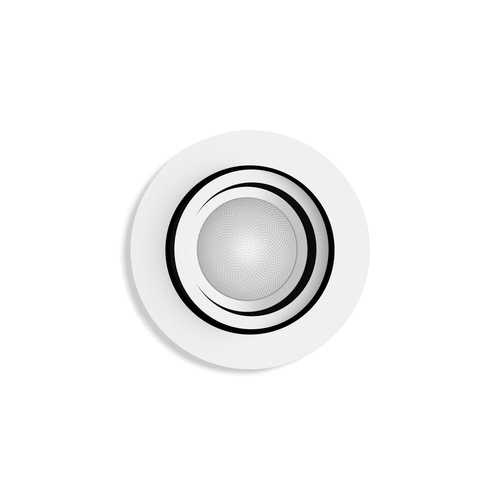 Philips Hue Milliskin inbouwspot White Ambiance - rond - Wit, afbeelding 2