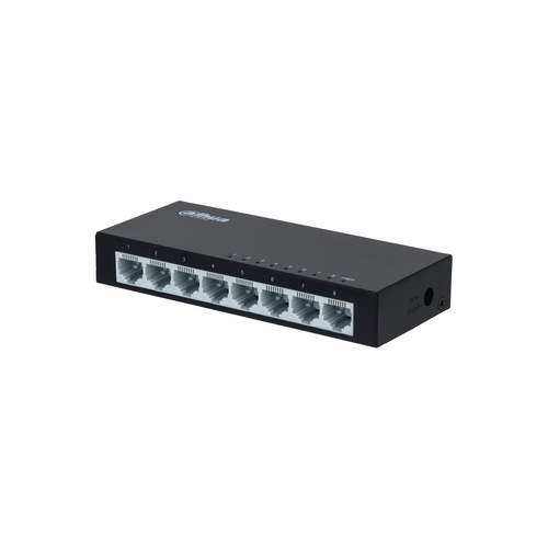 Switch Dahua Technology DH-PFS3008-8ET-V2 Switch 8 Puertos DH-PFS3008-8ET 10/100Mbps - DH-PFS3008-8ET-V2