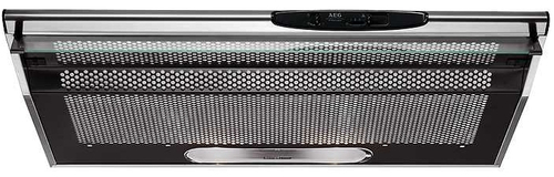 AEG 239DM cooker hood Semi built-in (pull out) Stainless steel 370 m³/h