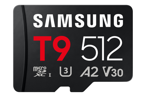 SAMSUNG T9 microSD Memory Card 512GB