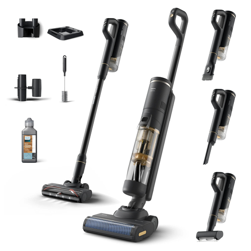 Philips XW7264/10 stick vacuum/electric broom 2-in-1 stick vacuum Battery Dry&wet Bagless Grey