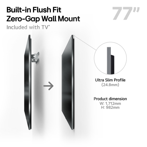 LG OLED77G54LW 77" G5 4K OLED Smart TV Metallic - image 2