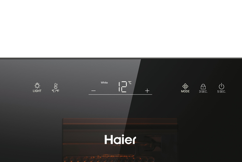 Haier Wine Bank 50 Series 5 HWS66GGE Compressor wine cooler Freestanding Black 66 bottle(s) – image 8