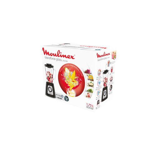 Moulinex Blendforce LM435810 licuadora 1,75 L Batidora de vaso 800 W Negro