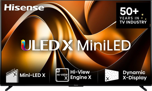 Hisense 85UXNQ 2.16 m (85") 4K Ultra HD Smart TV Wi-Fi Black 5000 cd/m²
