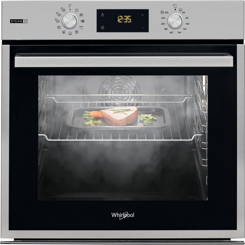 Whirlpool OAS KP8V1 IX 71 L 3300 W Серый