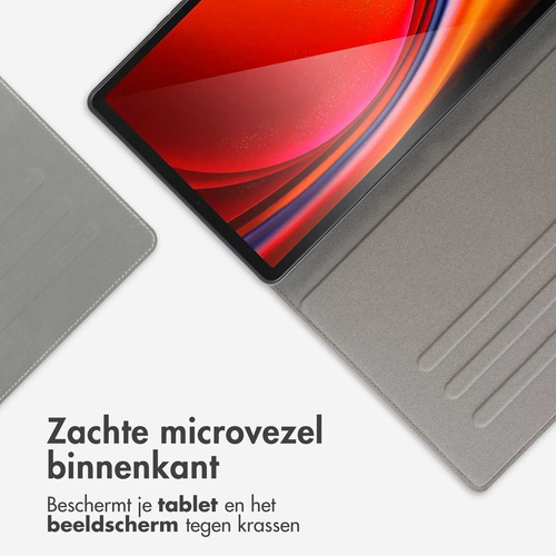 Accezz Classic Tablet Case voor Samsung Galaxy Tab S10 Lite / S9 11.0 / Tab S10 FE / S9 FE 10.9 Tablethoesje Zwart, afbeelding 8