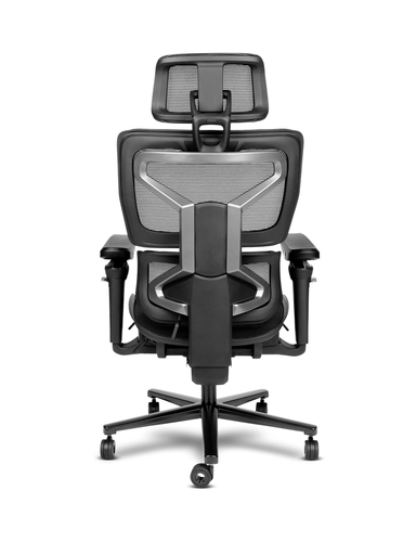 Alpha Gamer Mist Asiento acolchado tapizado Respaldo de rejilla