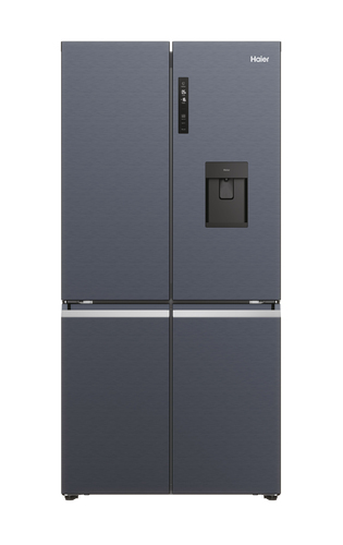 Haier HCR5919EHMB American Fridge Freezer in Brushed Black with Ice Wa - image 1