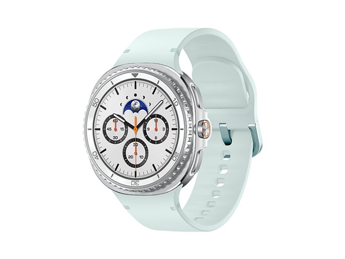 Samsung Galaxy Watch 8 Classic, Bluetooth, 46mm, Hybrid Band, White + Sport Band, Mint, S/M