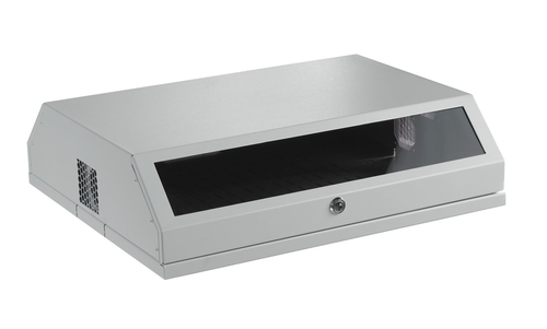 Lanview RWSLMWH rack cabinet 8U Wall mounted rack White