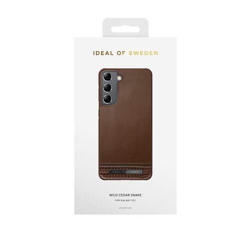 iDeal of Sweden Atelier Case Galaxy S21 Wild Cedar Snake
