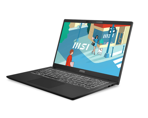 MSI Modern 15 H C13M-082XES Intel® Core™ i7 i7-13620H Ноутбук 39,6 cm (15.6") Full HD 32 GB DDR4-SDRAM 512 GB Твердотельный накопитель (SSD) Wi-Fi 6E (802.11ax) Черный