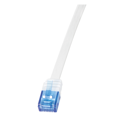 LogiLink CF2061U сетевой кабель Белый 3 m Cat6 U/UTP (UTP) Плоский