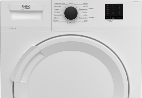 Beko DTLCE80021W 8kg Condenser Tumble Dryer with B Energy Rating – image 4