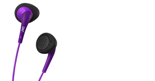 JVC HA-F240VX headphones/headset Wired In-ear Violet
