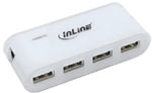 InLine 33294W interface hub 480 Mbit/s White