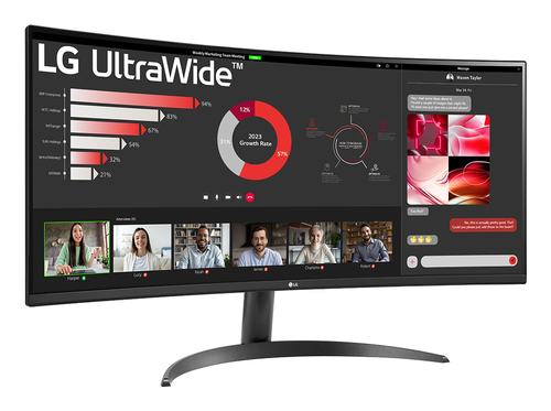LG 34WR50QK 34" Qhd UltraWide Gaming Monitor â€“ HDR10, Ergonomic Design, High Refresh Rate - image 4