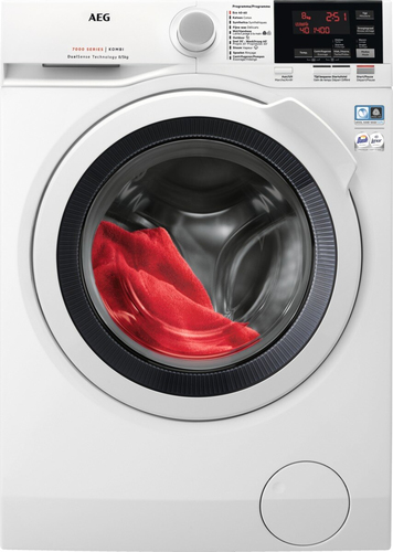 AEG L7WBG854W washer dryer Freestanding Front-load White