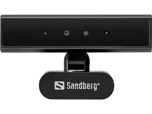 Sandberg 134-44 webcam 5 MP 2592 x 1944 Pixels USB-C Zwart, afbeelding 2