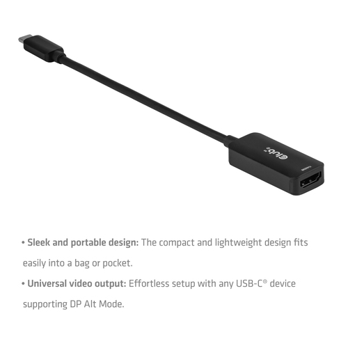 Club 3D CAC-2505 USB-C naar HDMI 2.1 Adapter 8K60Hz, afbeelding 4
