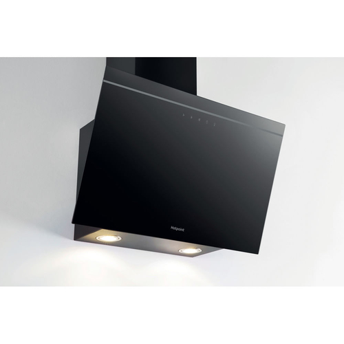 Hotpoint PHVP62FLTK Chimney Cooker Hood - Black - image 3