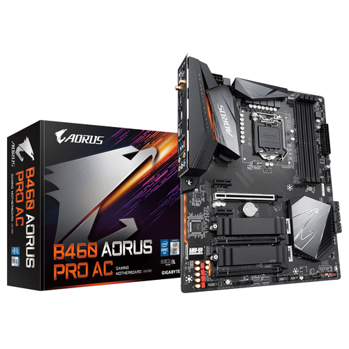 GIGABYTE B460 AORUS PRO AC материнская плата Intel B460 Express LGA 1200 (Socket H5) ATX