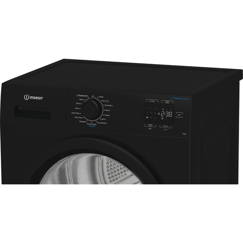Indesit C Ysd 82D BB UK 8Kg Heat Pump Tumble Dryer - Black - A+ Rated, Black - image 8